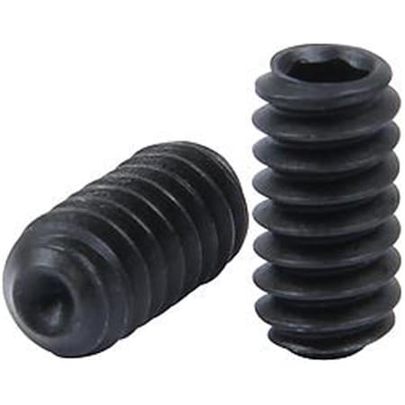 Allstar Performance 10-24 x 0.375 in. Standard Cup Point Set Screws, 10PK ALL16902